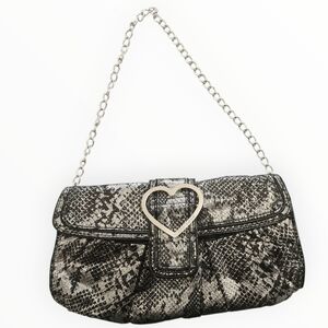 BETSEY JOHNSON Snake Skin Envelope Purse